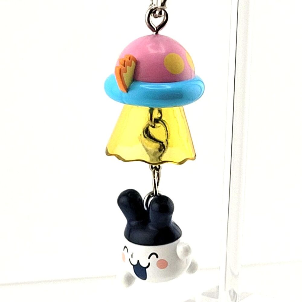 Tamagotchi Mimitchi UFO Swing Figure Keychain